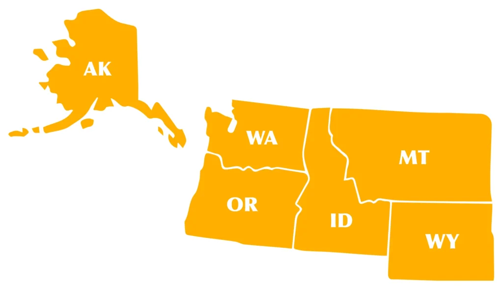 PNW states