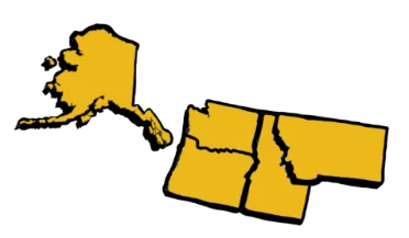 NW map
